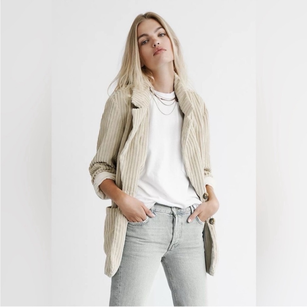 We The Free Everly Corduroy oversized Blazer size XS